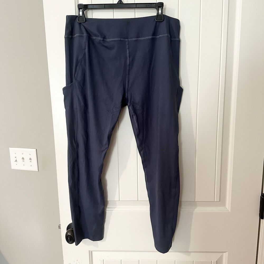 Lululemon Soft Sueded Capris Nightfall Athletic Pants Leggings Women’s Size 12